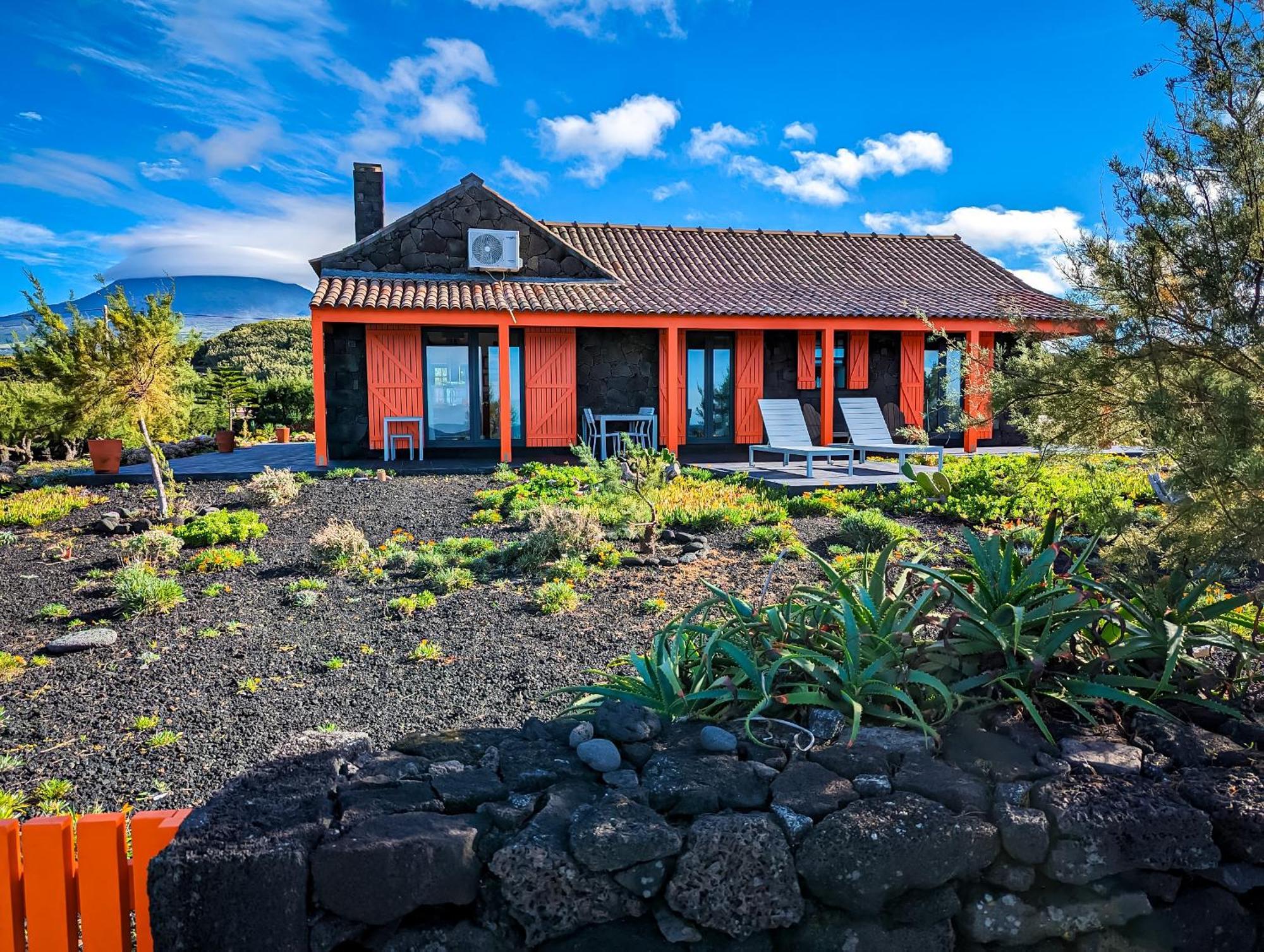 Вілла Casa Baleia Laranja Ocean-Front Мадалена Екстер'єр фото