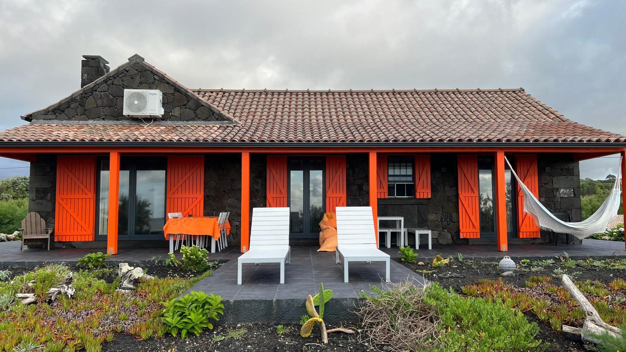 Вілла Casa Baleia Laranja Ocean-Front Мадалена Екстер'єр фото